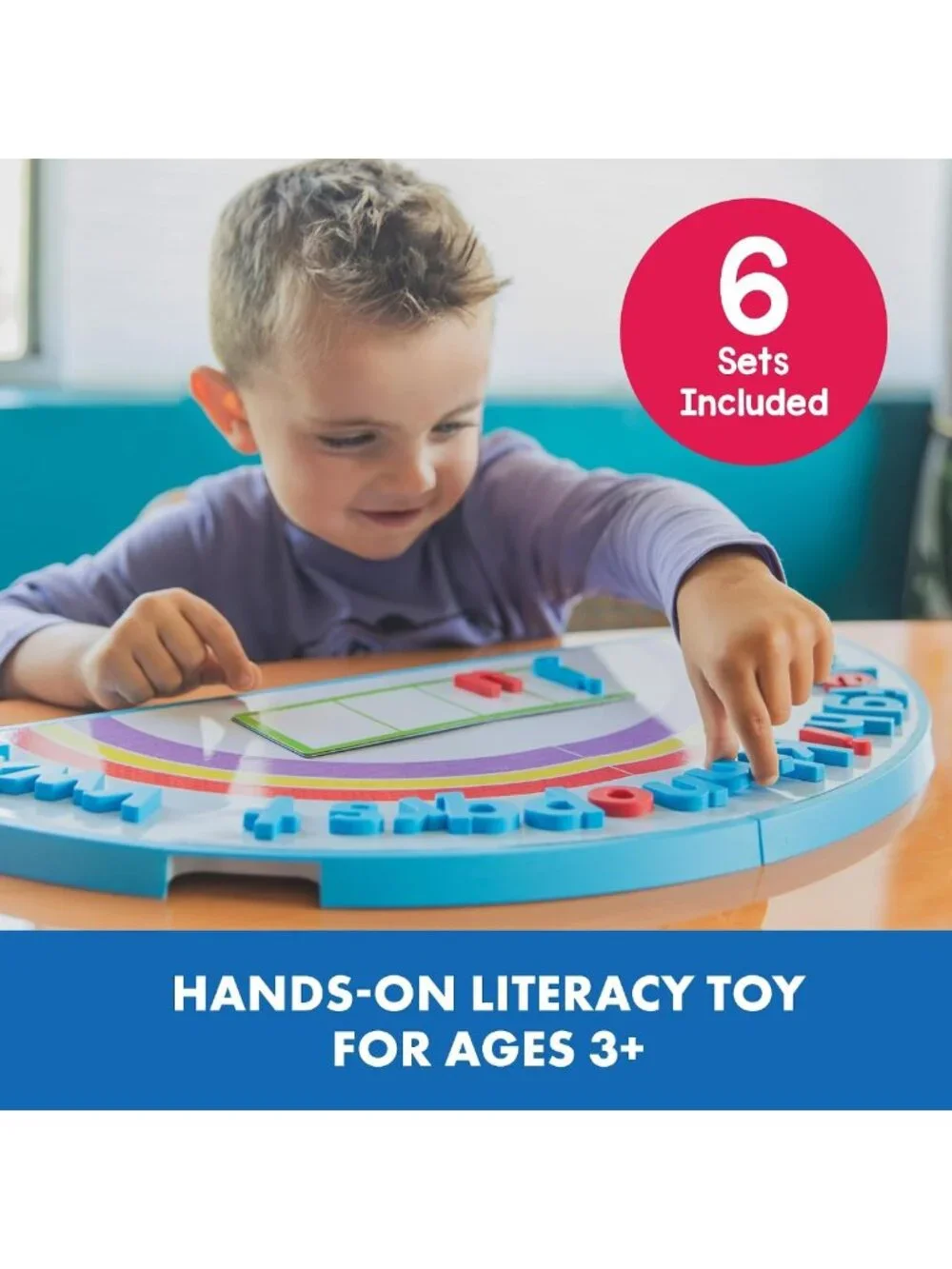ABC Arc Mat & AlphaMagnets Small Group Set - Fun Learning Activity for Kids